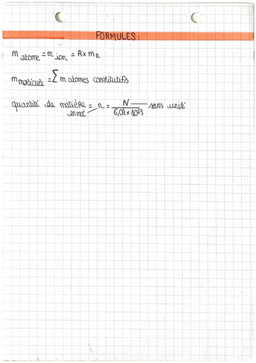 C
la mole
LA MOLE
DEFINITION
Les chimistes utilisent pour les entités chimiques
en un Regroupement appelé
la mole
nombre d'entités chimiques
