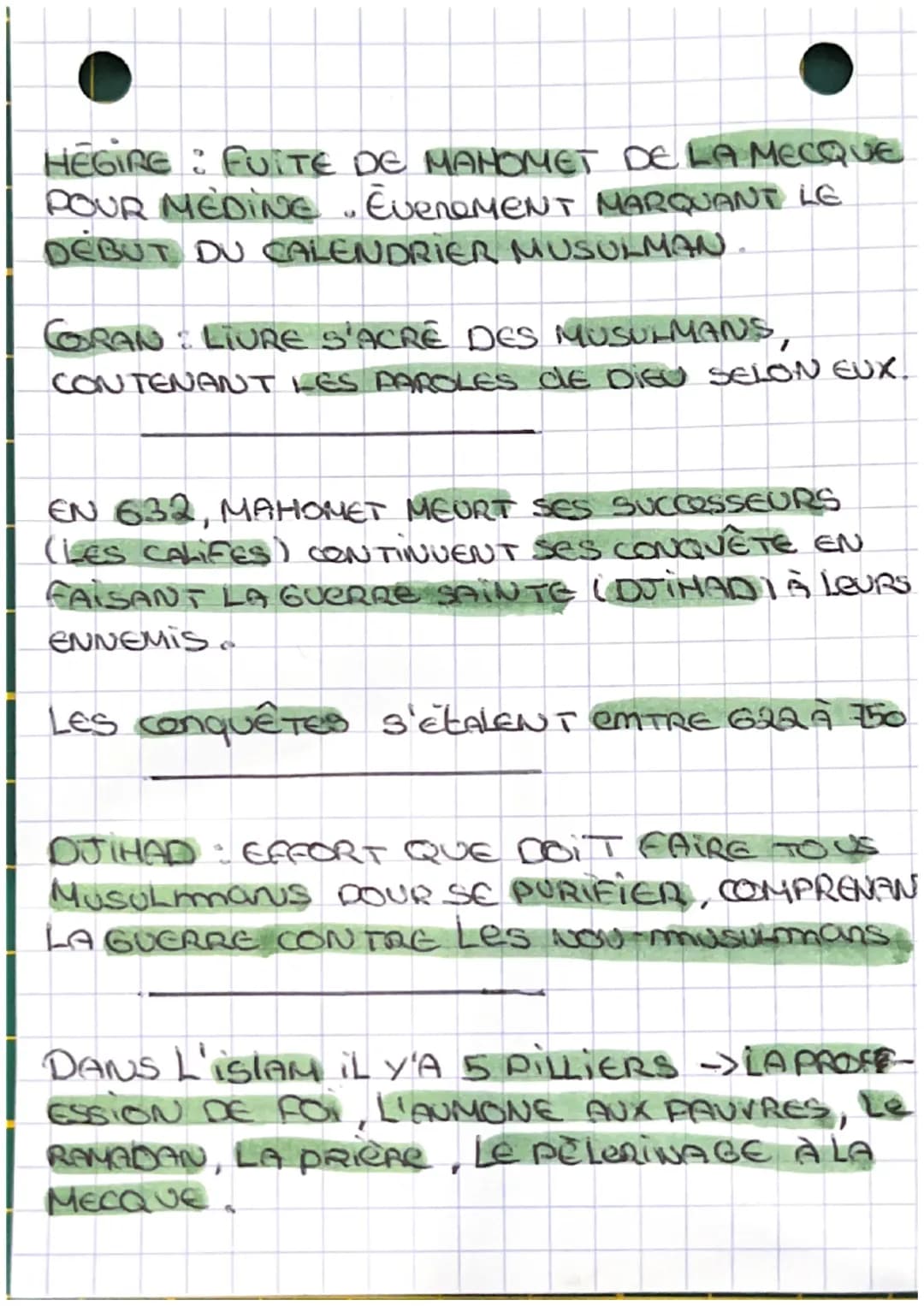 
<p>L'ISLAM NAÎT AU VIe SIÈCLE EN ARABIE. En bref, L'ANGE GABRIEL ANNONCE À MAHOMET QU'ALLAH L'A CHOISI POUR ÊTRE LE PROPHÈTE D'UN DIEU UNIQ