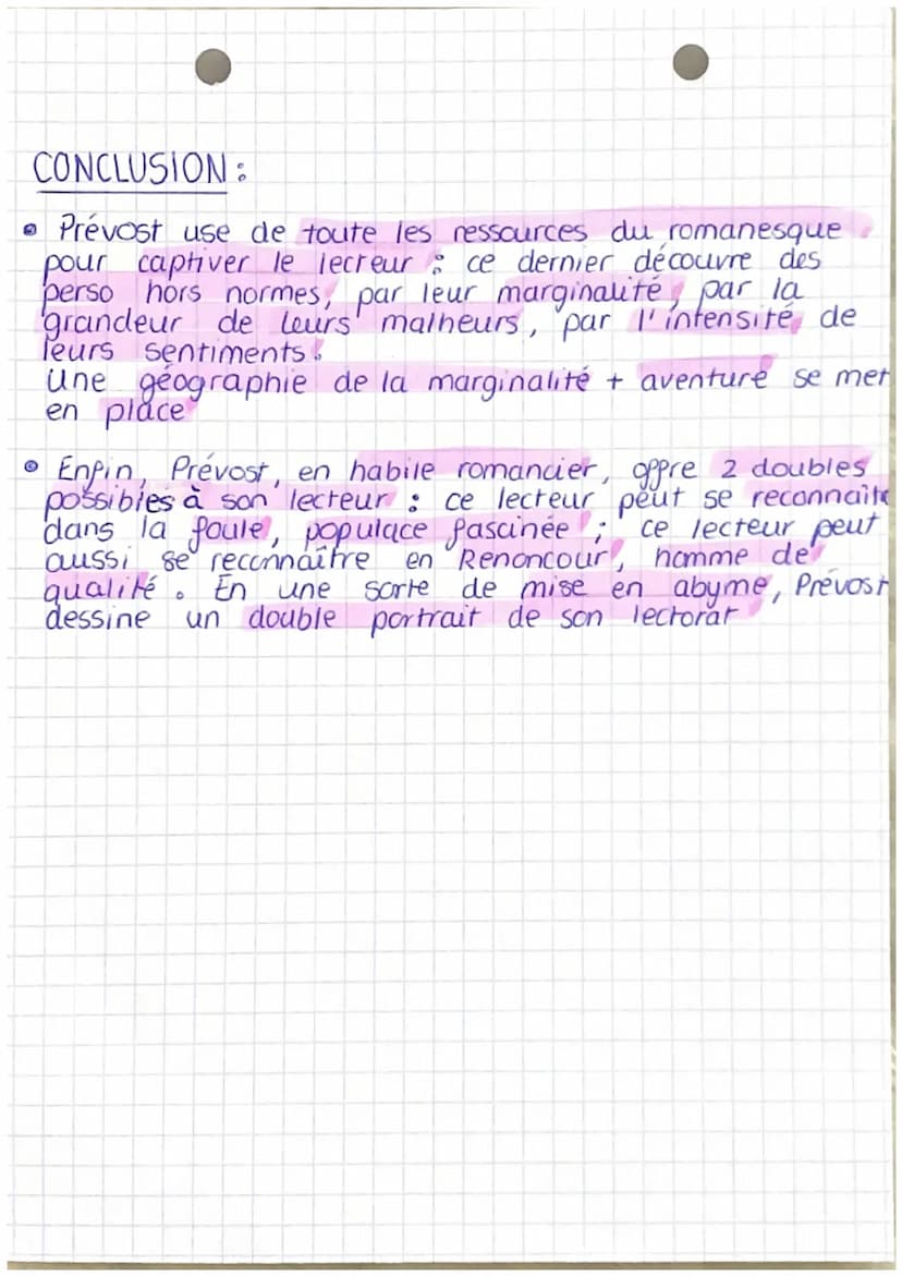 lieu marginal, mal
frequente: susare
curiosite du lecteur
désir de voir ce qui
n'est pas encore
visible
Renoncour semble
décide à passer son