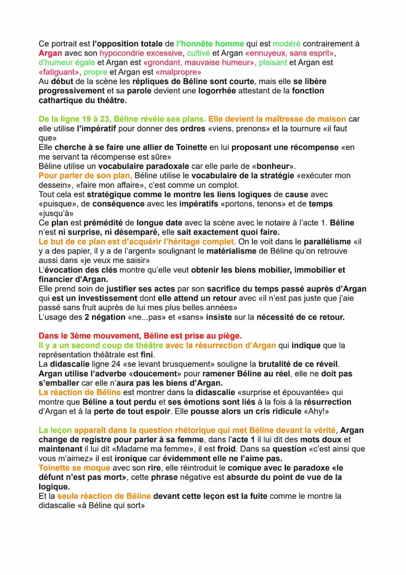 MOLIÈRE TEXTE 3-ACTE 3 SCÈNE 12
INTRODUCTION
Molière est le dramaturge du siècle de Louis 14, il a su porter la comédie à son apogée en
créa