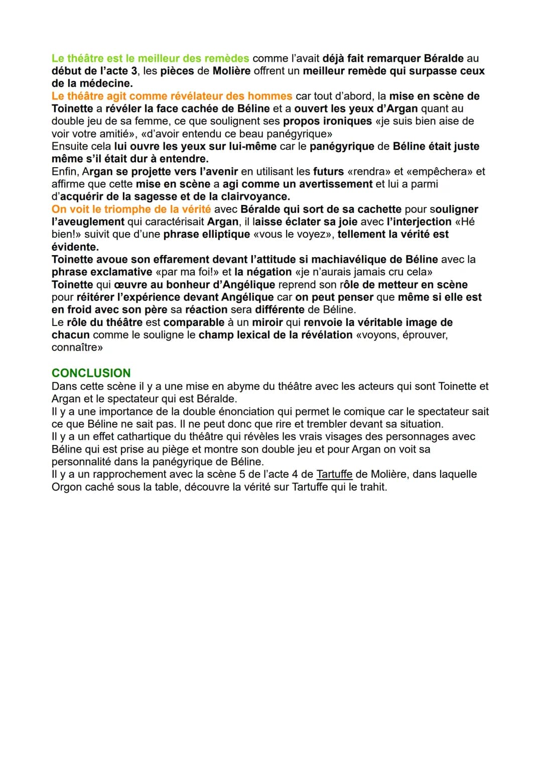 MOLIÈRE TEXTE 3-ACTE 3 SCÈNE 12
INTRODUCTION
Molière est le dramaturge du siècle de Louis 14, il a su porter la comédie à son apogée en
créa