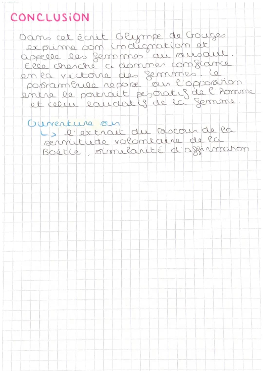 "
extrait n° 8
pooramerle
DDFC, Glympe de
Couges (1791)
INTRODUCTION
Glympe de Gouges, une femme de
lettre du 18°
a écrit la DDFC,
inspirée 
