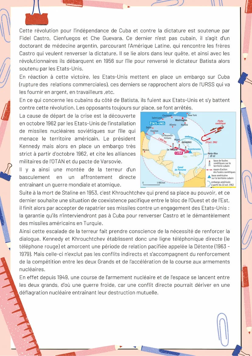 Histoire - Thème 2
:
Chapitre 2 Une nouvelle donne géopolitique,
bipolarisation et émergence du tiers-monde
Le terme de "Tiers-monde" vient 