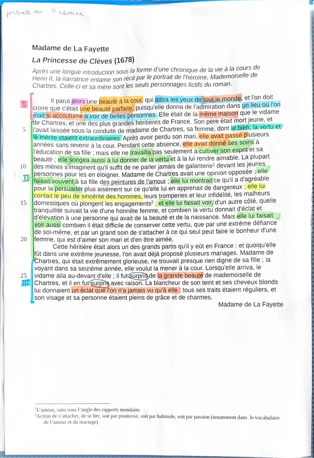 Analyse linéaire La Princesse de Clèves : Résumé, PDF et Scène du Bal