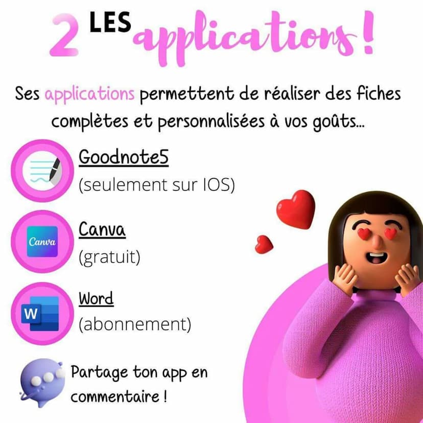 TU N'ARRIVES PAS À FAIRE DE
belles fiches
E
@knowunity.fr
K
with 1 LE materiel!
En ce qui concerne le matériel:
X Eviter le téléphone
››
-Ta