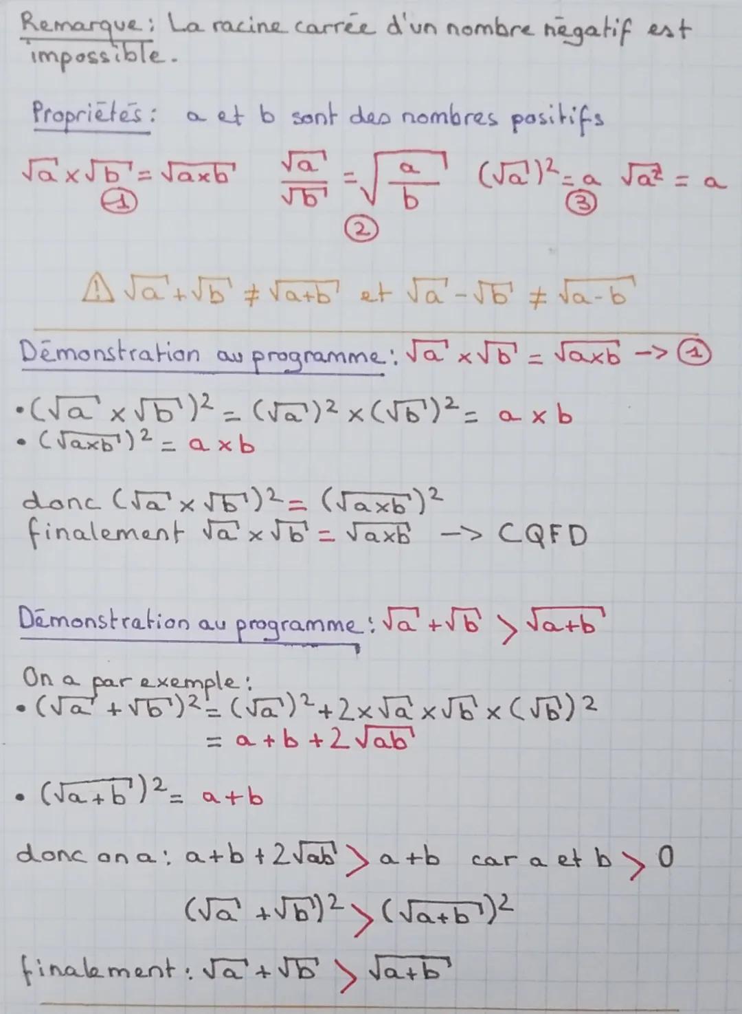 3 = (((
000
PUISSANCES, RACINES CARREES...))) =
PUISSANCES
•
Rappels: a = axaxaxa
• a^= axaxa... xa
n fois
ха
• a est un nombre non nul et n