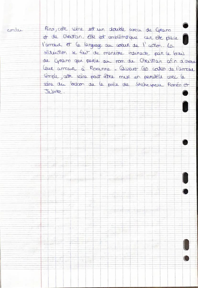 intro.
developpement
Edmond Rostand Grano de Bergerac
Acte II scene 7
Parcours. Theêtre et stratagenes.
Edmond Rostand, écrivain dramaturge 