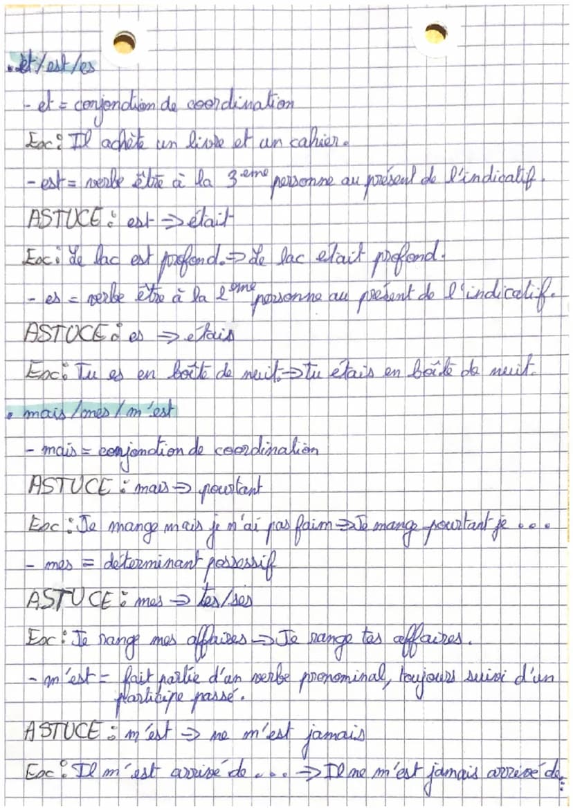 FRANCAIS
5
ba/a
Fa=
ites homophones gramulet
perbe avoir, 3⁰ personne du présent de l'indicatif
ASTUCE: a avait
Foc. Il a perdu
- à = prépos