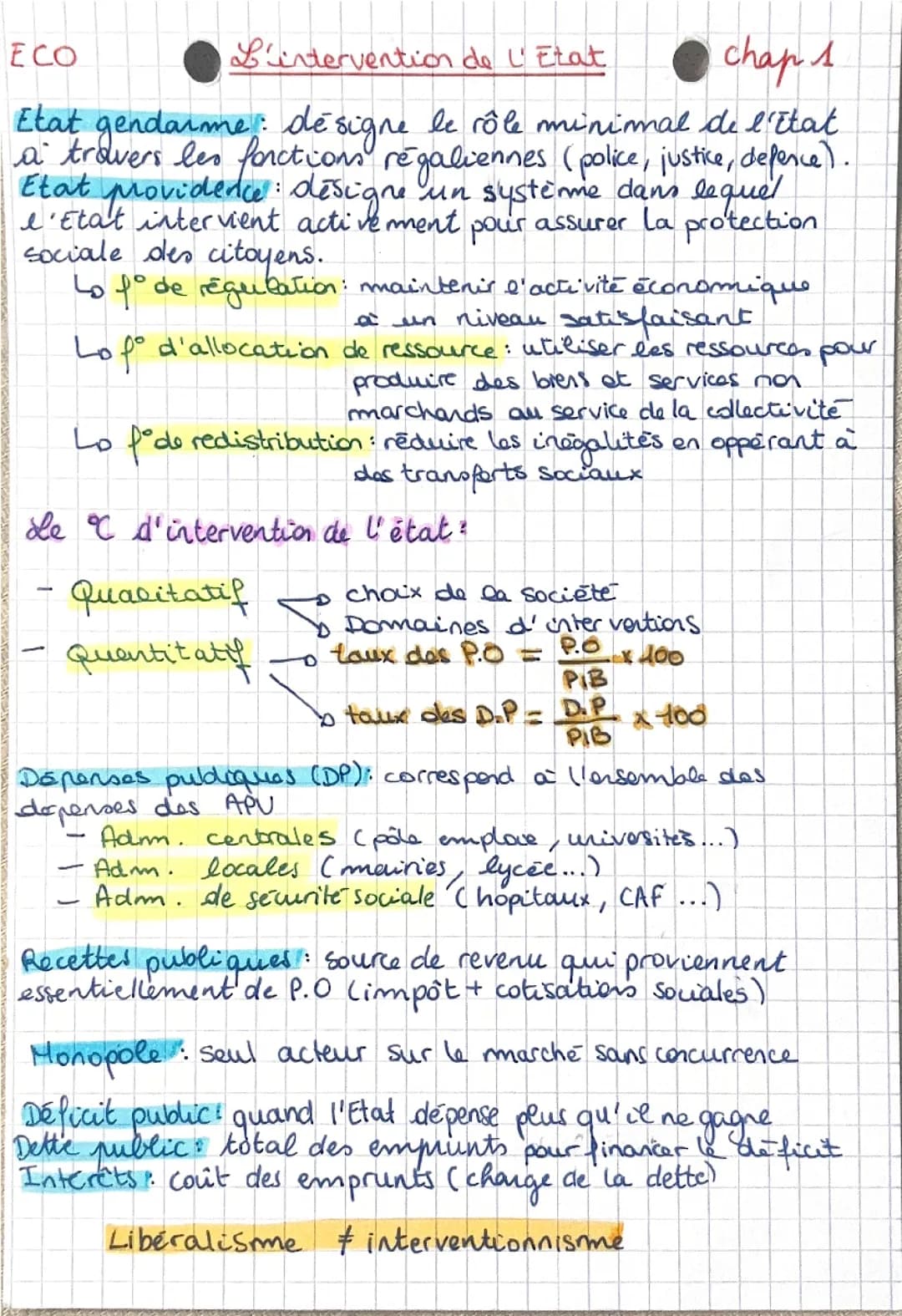 ECO: chap 1