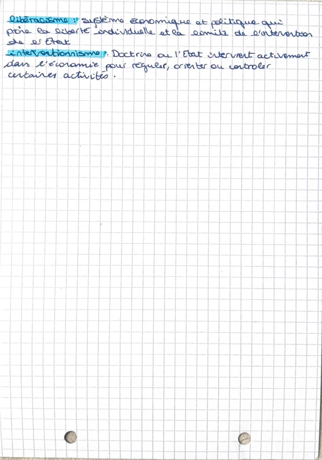 --- OCR Start ---
ECO
L'intervention de l'Etat
chap 1
Etat gendarme: désigne le rôle minimal de l'état
a travers les fonctions régaliennes (