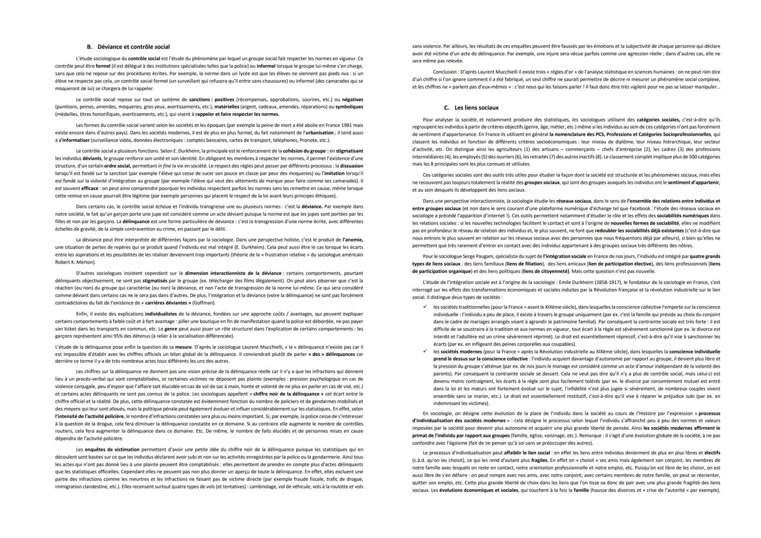 Sommaire
1.
II.
III.
IV.
V.
L'essentiel du cours de Sciences économiques et sociales
Programme de première
VI.
Préambule du programme - quel