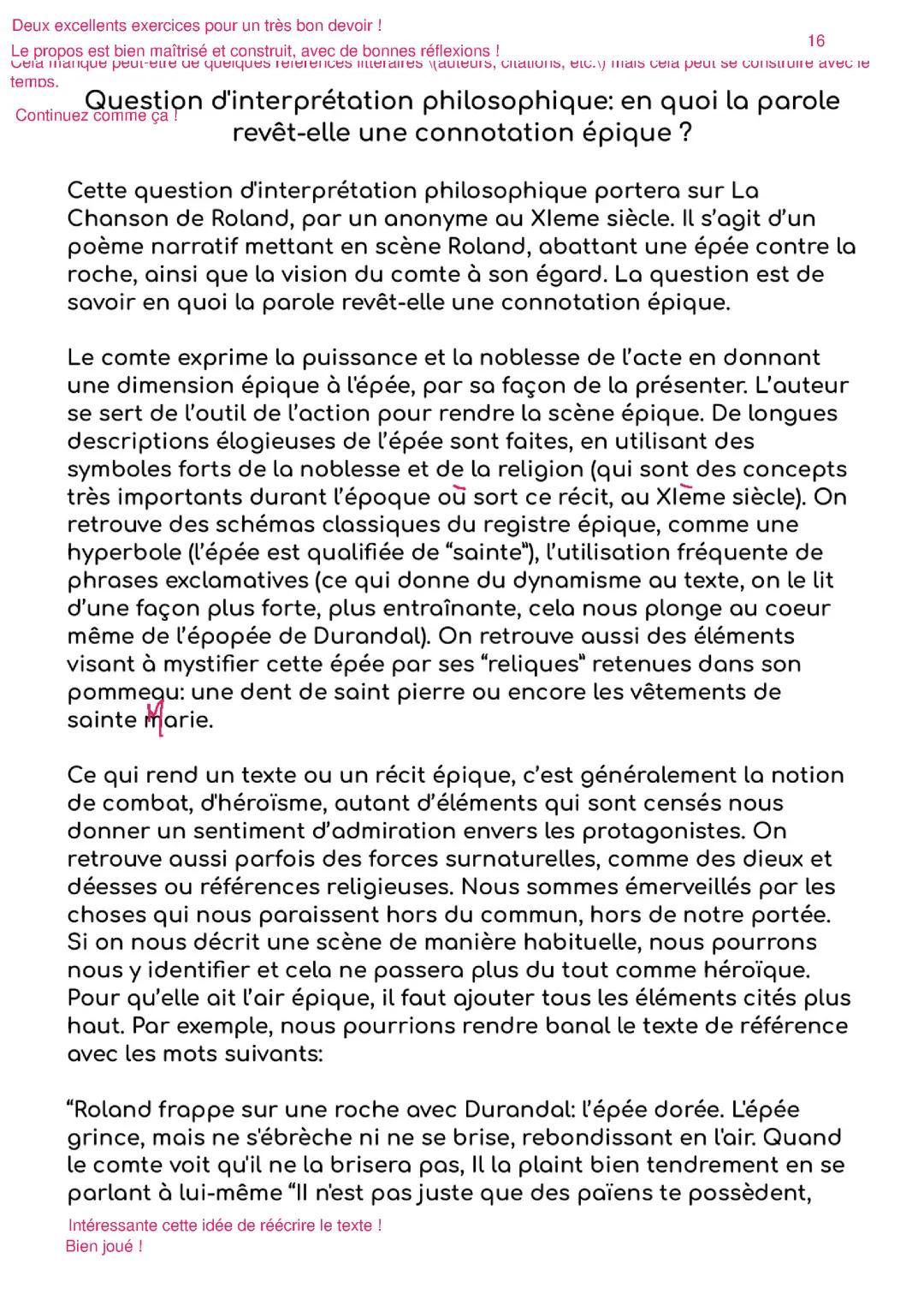 Type bac | Devoir corrigé HLP les pouvoirs de la parole 3/3 