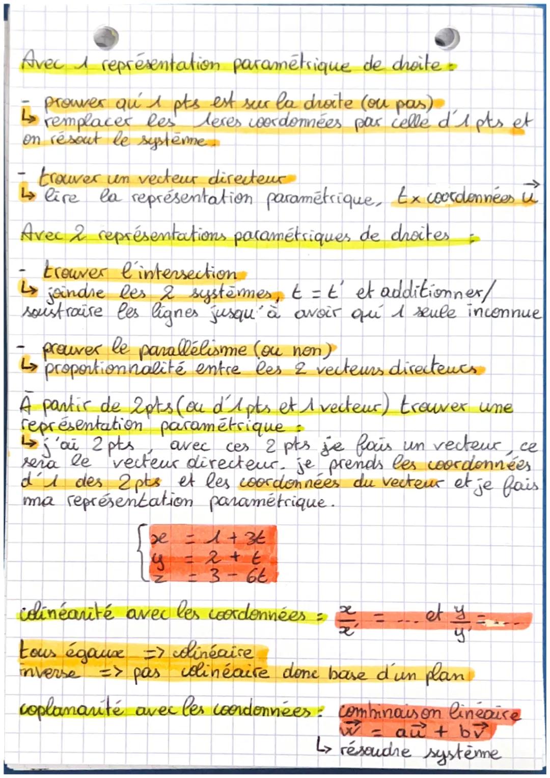 théorème Si 2 plans (P) et (Q) sont parallèles,
alors tout plan (R) sécant avec l'un
est sécant avec l'autre et les 2 droites
d'intersection