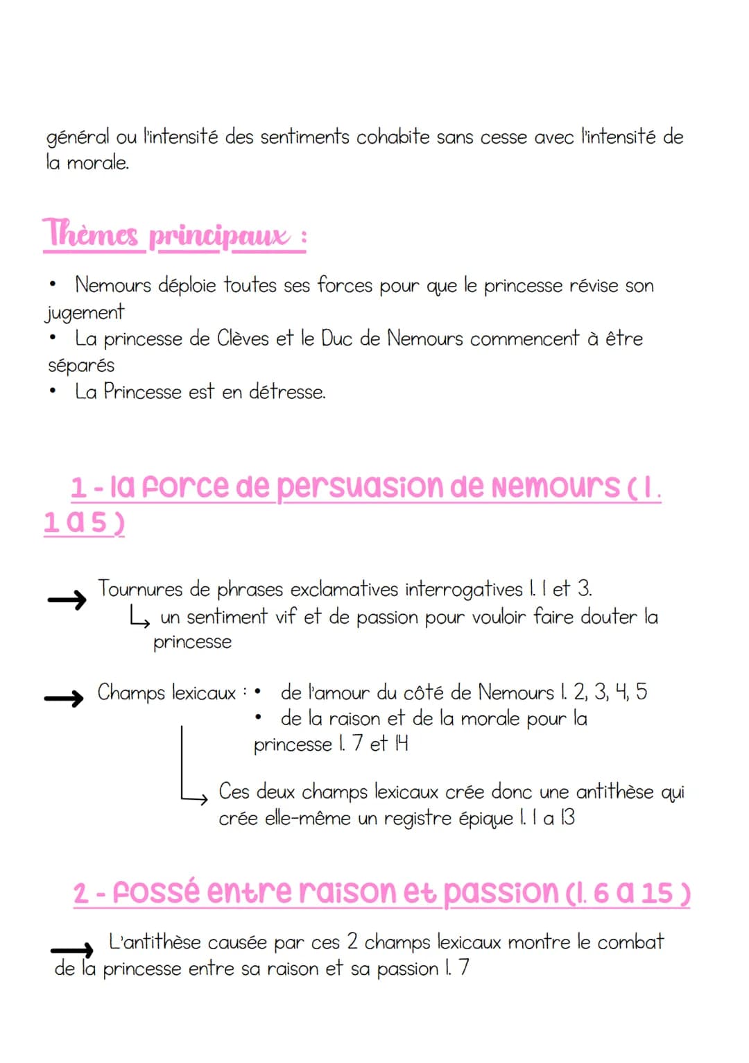 Texte 3
LA PRINCESSE DE CLÈVES-APRÈS LA MORT DU
PRINCE
Accroche :
<< je me défie de mes forces au milieu de mes raisons >>
Contextualisation