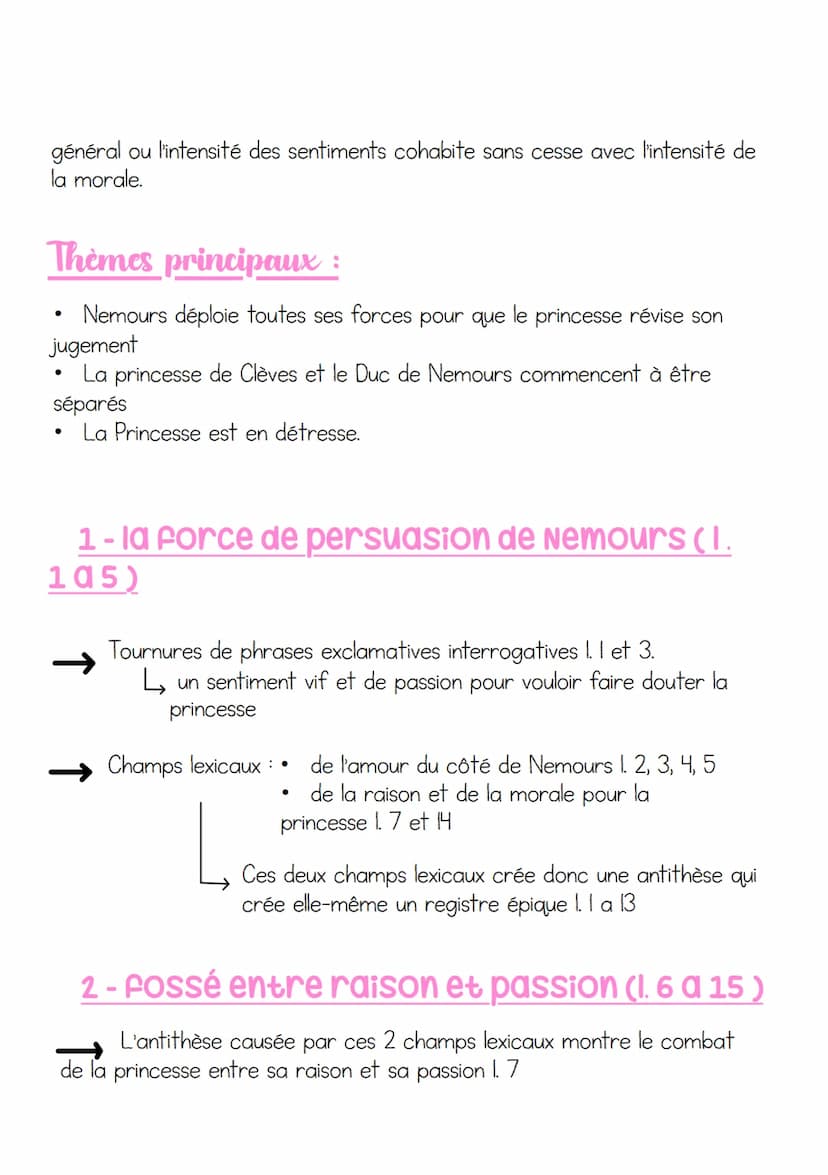 Texte 3
LA PRINCESSE DE CLÈVES-APRÈS LA MORT DU
PRINCE
Accroche :
<< je me défie de mes forces au milieu de mes raisons >>
Contextualisation