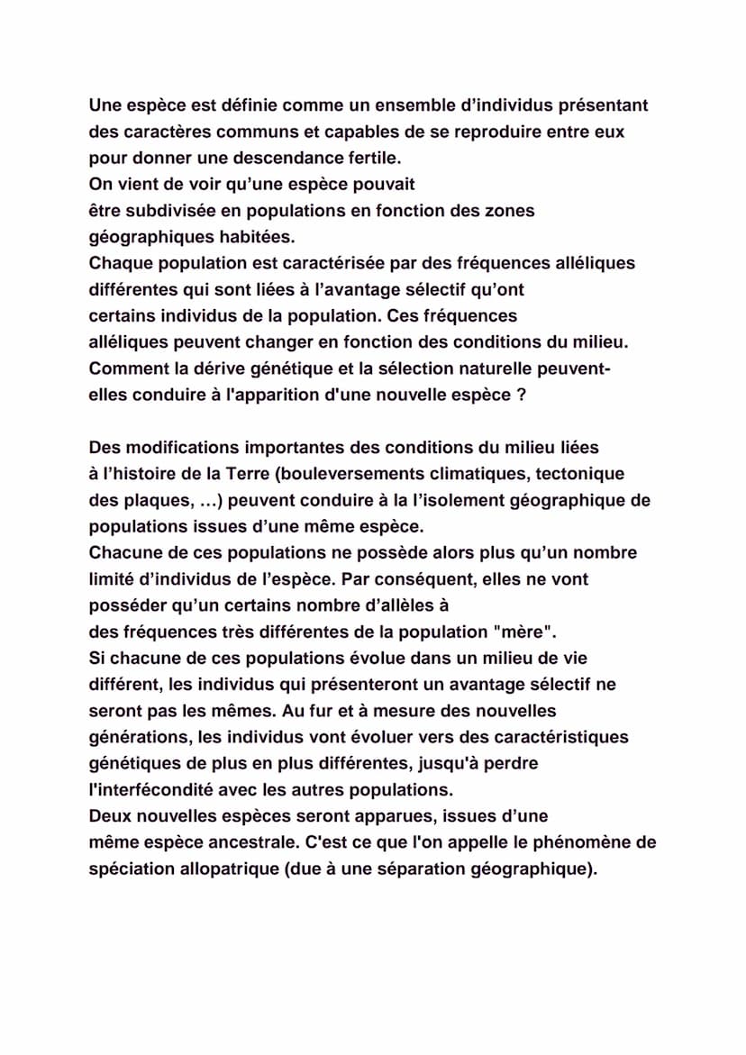 La diversité génétique
Il est facile de constater qu'il existe une
certaine diversité au sein de chaque espèce, qu'elle
soit animale ou végé