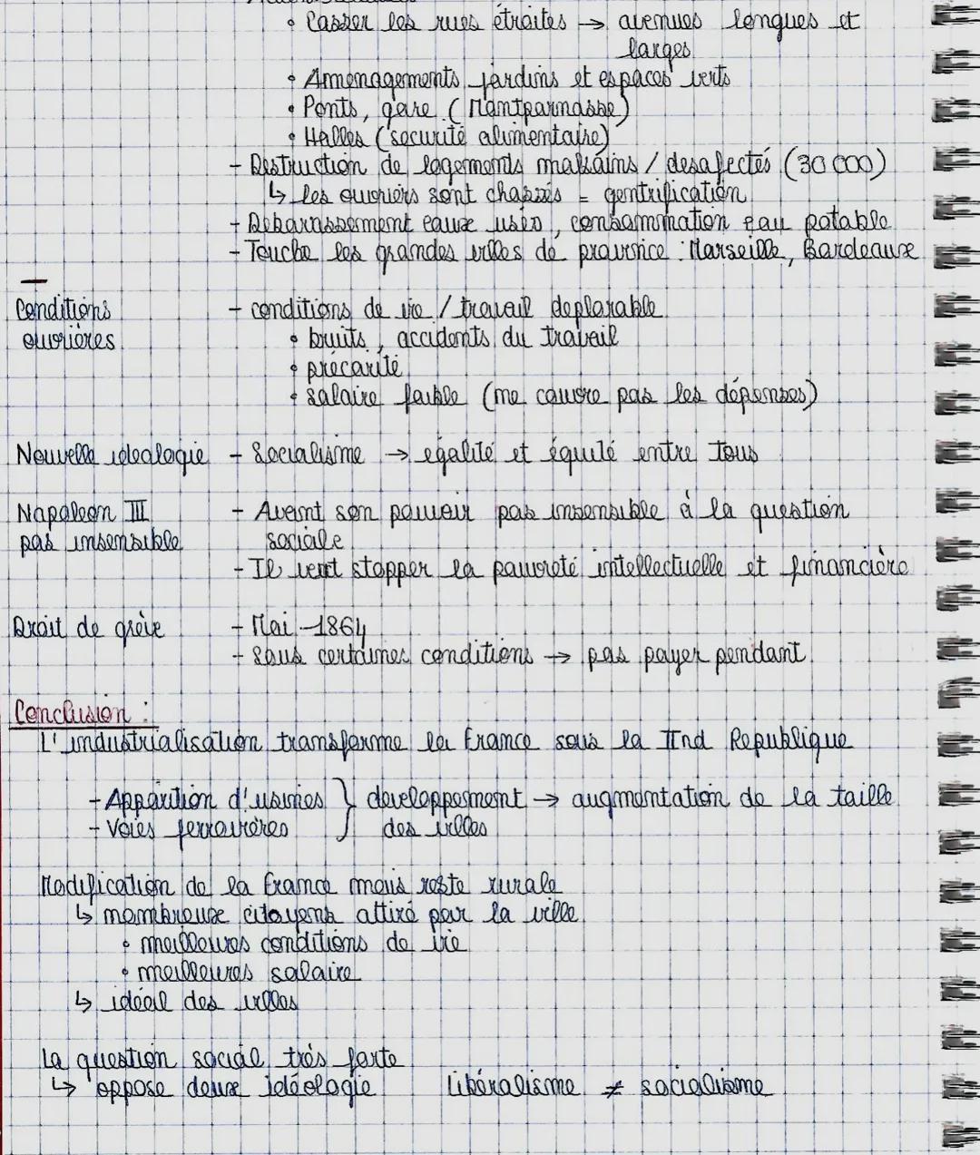 economiques
Industrialisation
Problematiques
Quelles sont les conséquences de l'industrialisation
in France Centle 1848
Phenamene d'industri