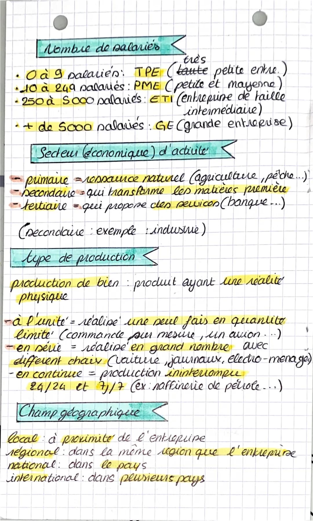 -2-
Critères/Specif-
iciter d'une
entreprise prives
une entreprise privée
• une arganisation qui propose des biens et den
Dewices marchands 