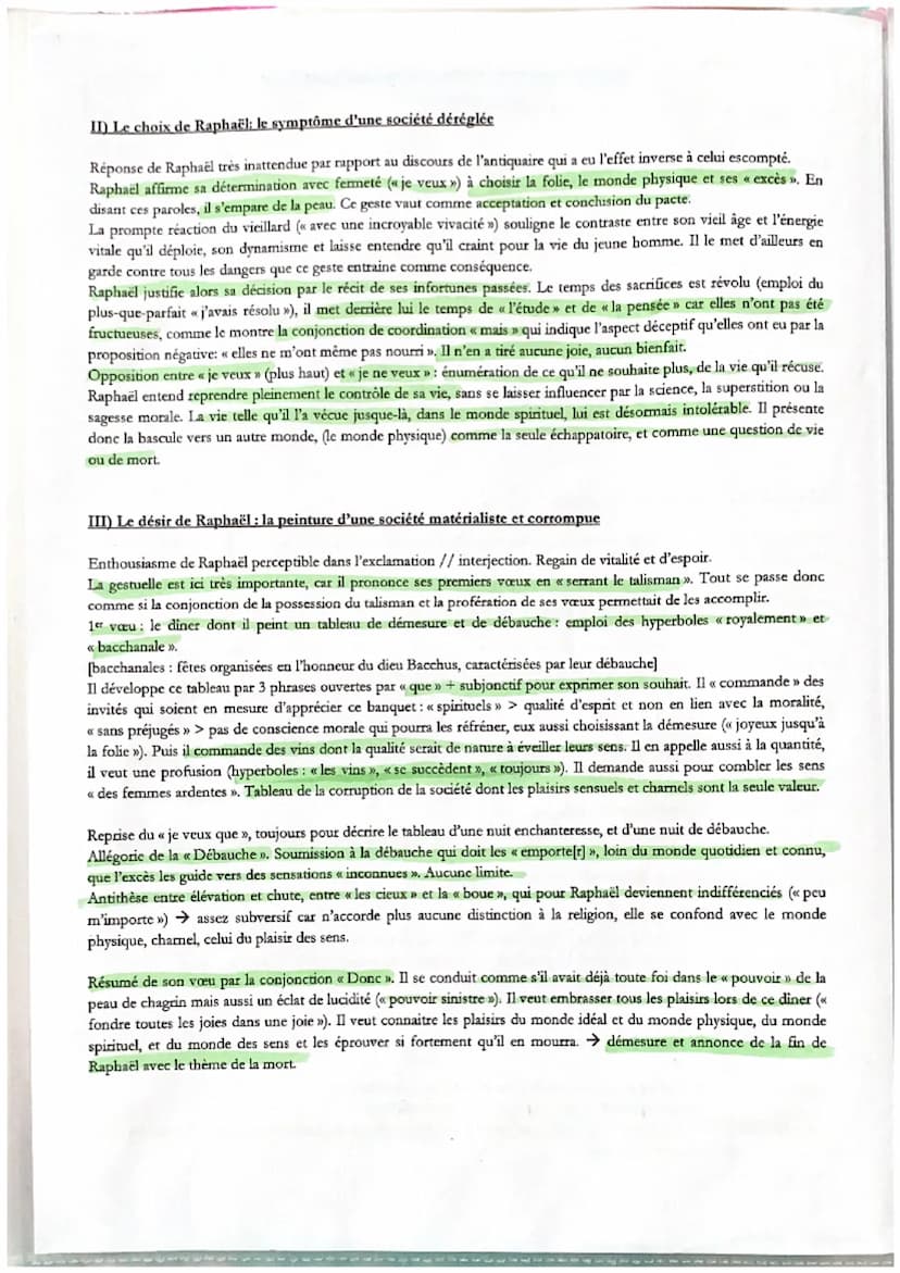 Introduction:
Contextualisation :
LA PEAU DE CHAGRIN, HONORE DE BALZAC, 1831
LE PACTE (P.49-51)
Problématique : Dans quelle mesure la leçon 
