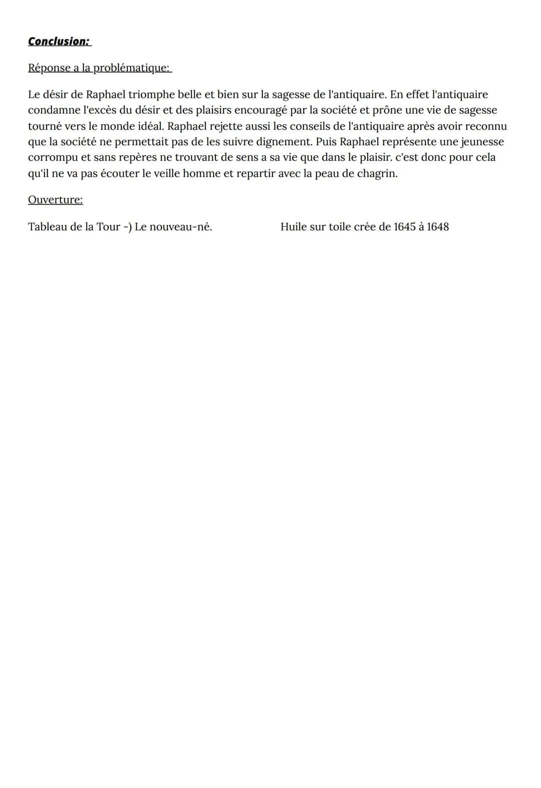 Analyse linéaire sur le pacte entre Raphael et la peau
Introduction:
Situation de l'auteur : Honoré de Balzac est l'écrivain le plus embléma
