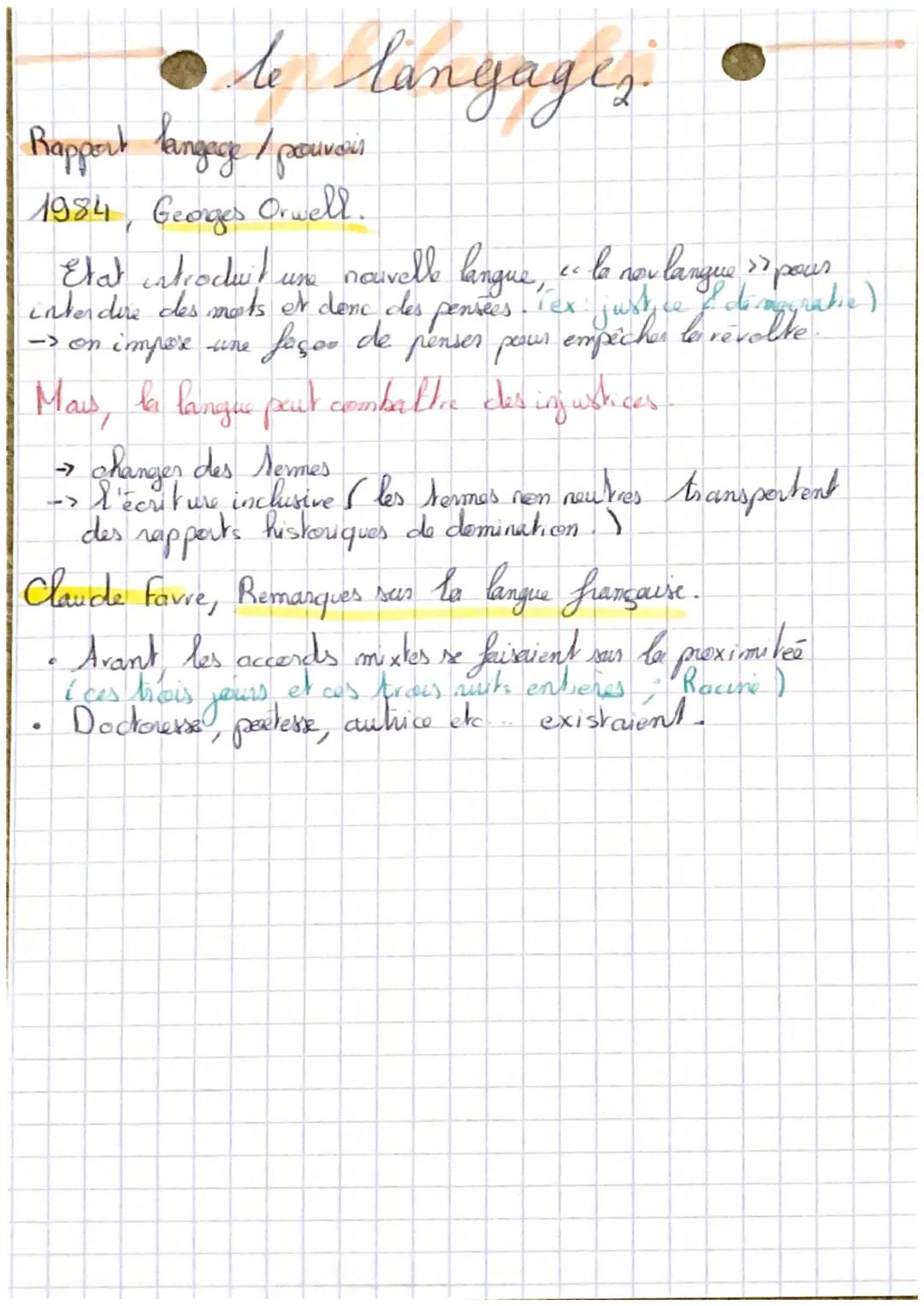 # Le langage

Ferdinand de Saussure, Cours de linguistique generale:

- langage: faculté universelle d'année qui permet Pexpres et lou
le co