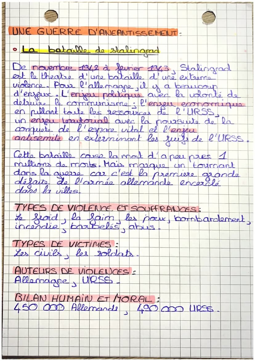h
LA SECONDE GUERRE MONDIAL
une querre
d'anneanlissement
• DATES:
1939 1940
1941 1942
1943 1944
1945
Le
Cournant, Reconqueter et
Victoire de
