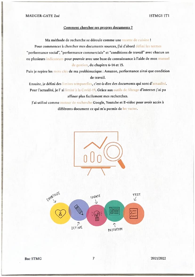 MAUGER-GATE Zoé
ETUDE DE GESTION
amazon
Bac STMG
1STMG1 1T1
L'entreprise mondiale américaine de e-commerce
2021/2022 MAUGER-GATE Zoé
Table d
