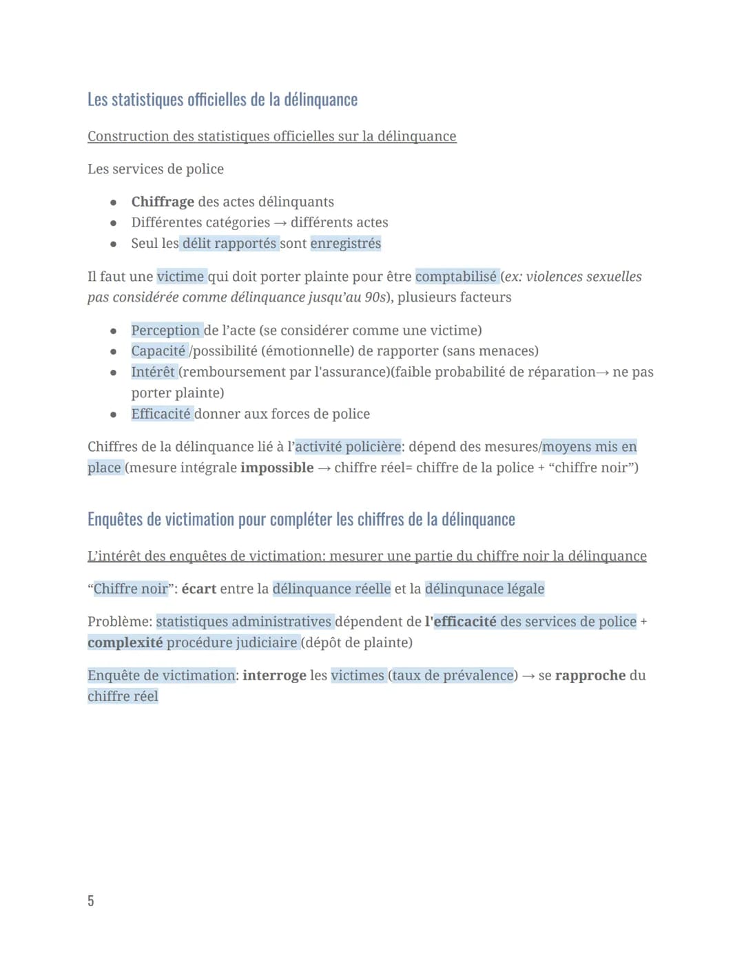 Sociologie
Quels sont les processus sociaux qui contribuent à la déviance ?
Intro:
La sociologie s'intéresse aux comportements qui sortent d