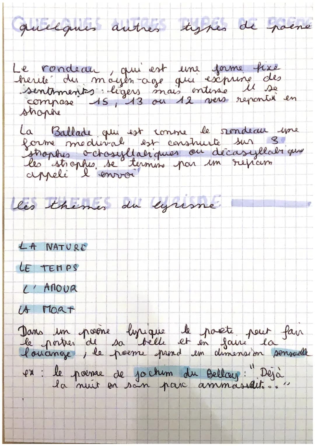 le lyrisme
ORIGINE
Le m
mot lyrisme
de musi.
lyre
lyrisme vient
la lyre
de I instrument
utilisé par Chiphe
cerber et recuperer sa bren
Euryd