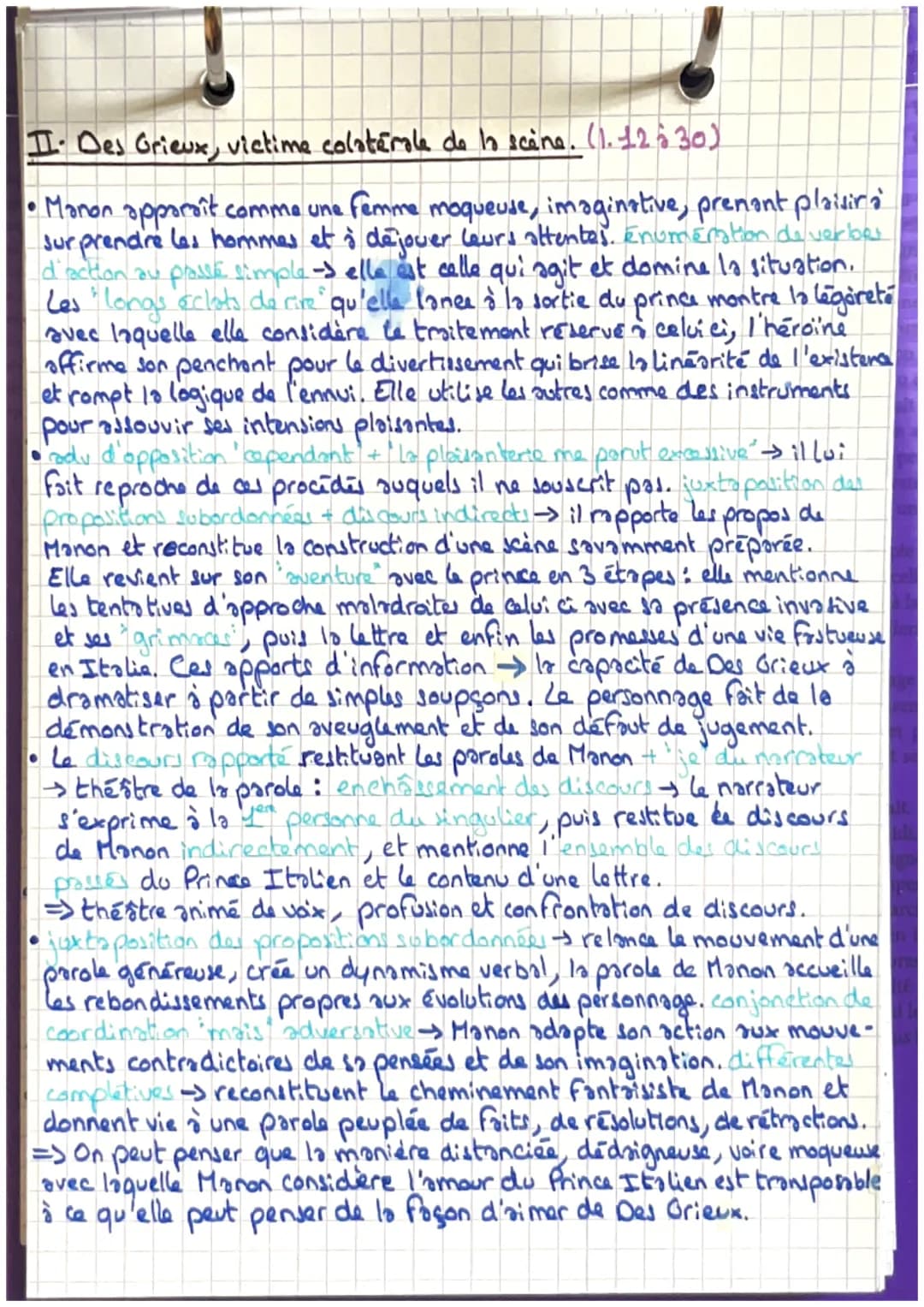 CROS
18 Manon s'amuse
L'abbé Prévost, Manon Lescaut, 1731
e
Introduction:
Ce texte est un extrait de Manon Lescaut, ce livre met en scine
la