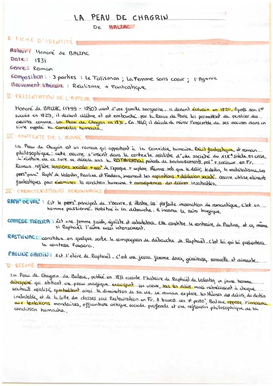 La peau de chagrin de Balzac