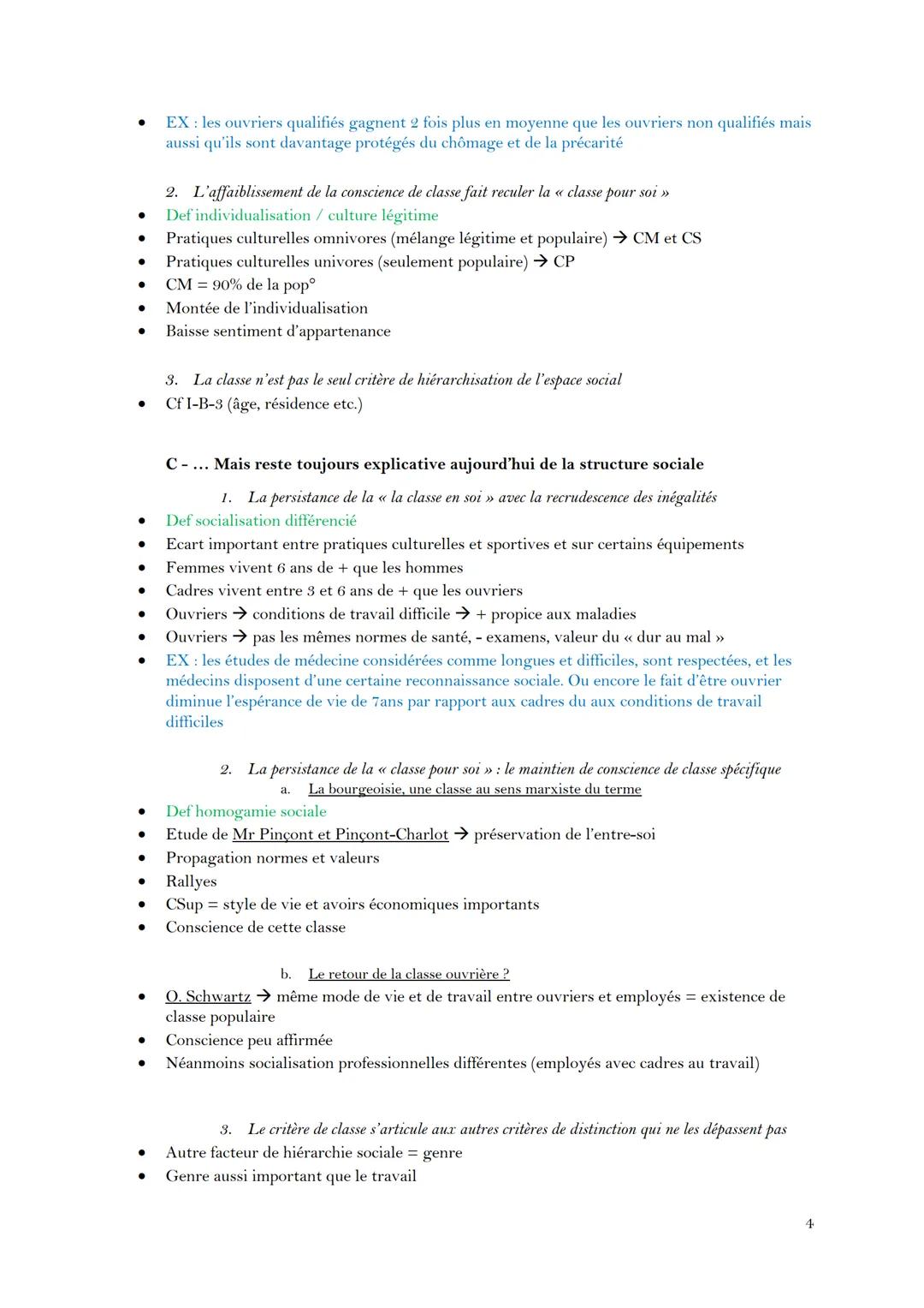 I- Une structure sociale complexe et multiforme
A - Les individus appartiennent à un espace social stratifié et pluridimensionnelle
Def stra