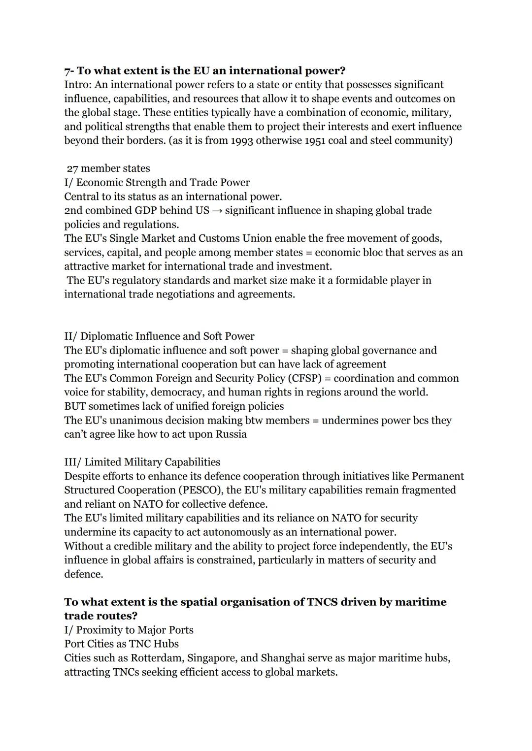 1- How far do you agree that the Soviets are mainly to blame for the
origins of the Cold War?
Intro: 1947-1991 origins of the Cold War = sha