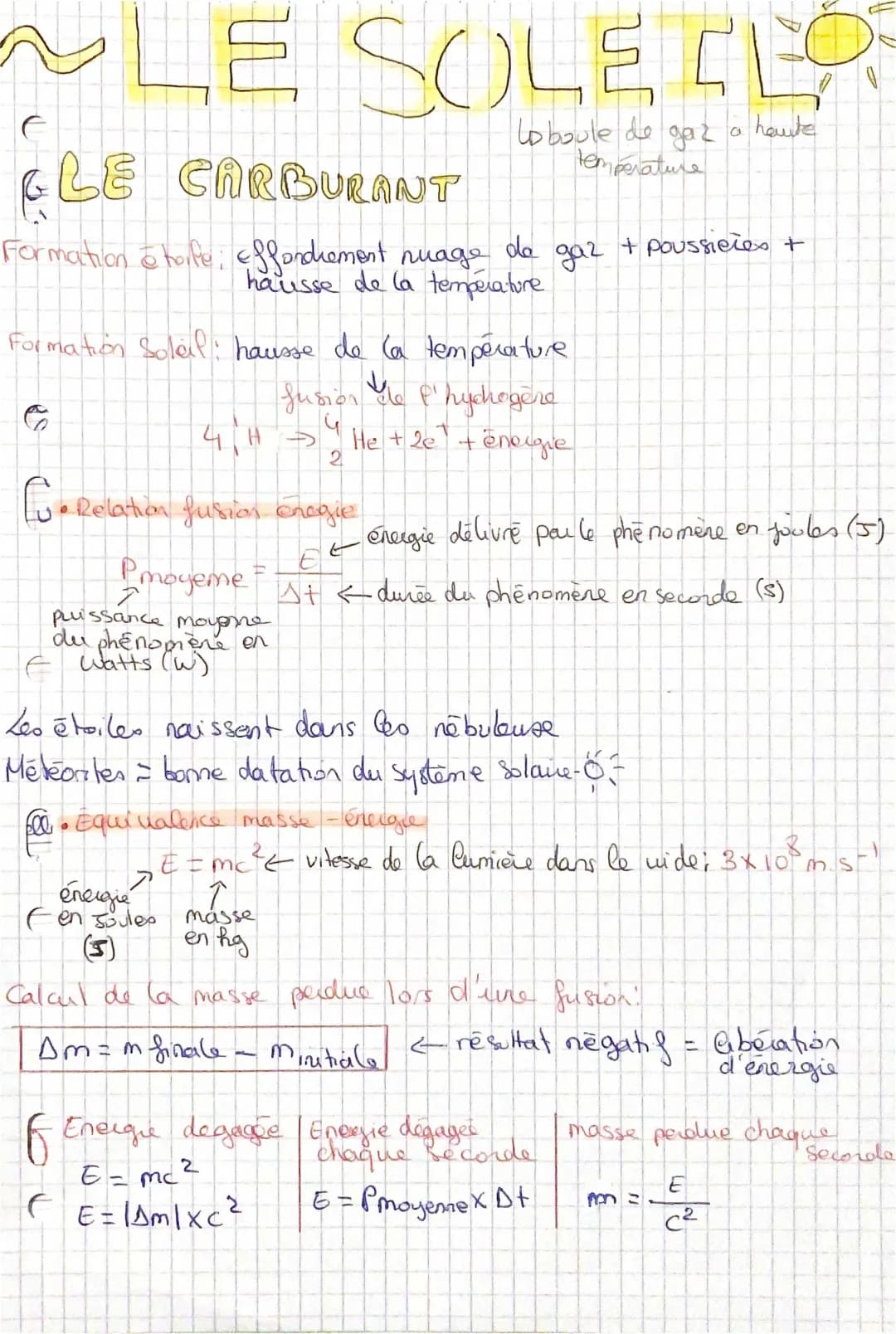 Qu'est-ce que le Soleil en Physique ? - Formation du Système Solaire et Loi de Wien pour Calculer la Température du Soleil