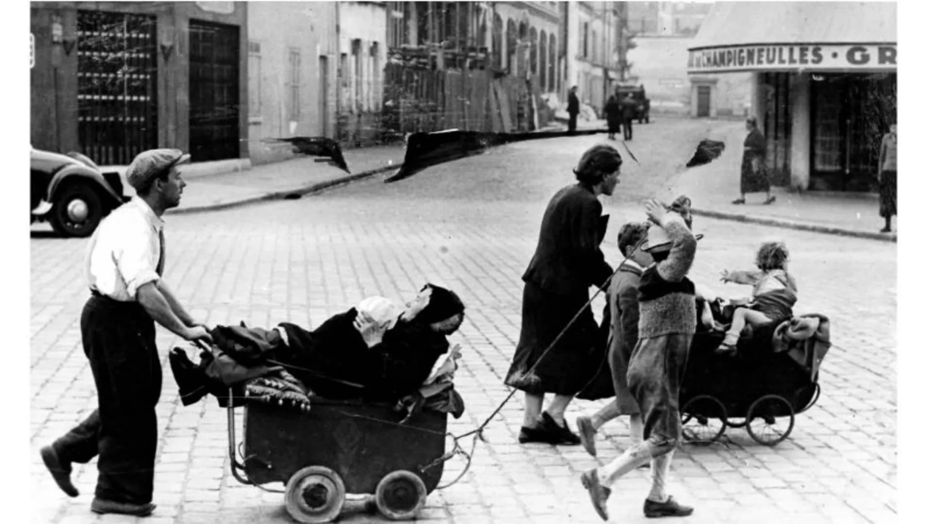 Chapitre 4. La France défaite et occupée. Régime de
Vichy, Collaboration, Résistance.
Problématique : Comment la France se transforme-t-elle