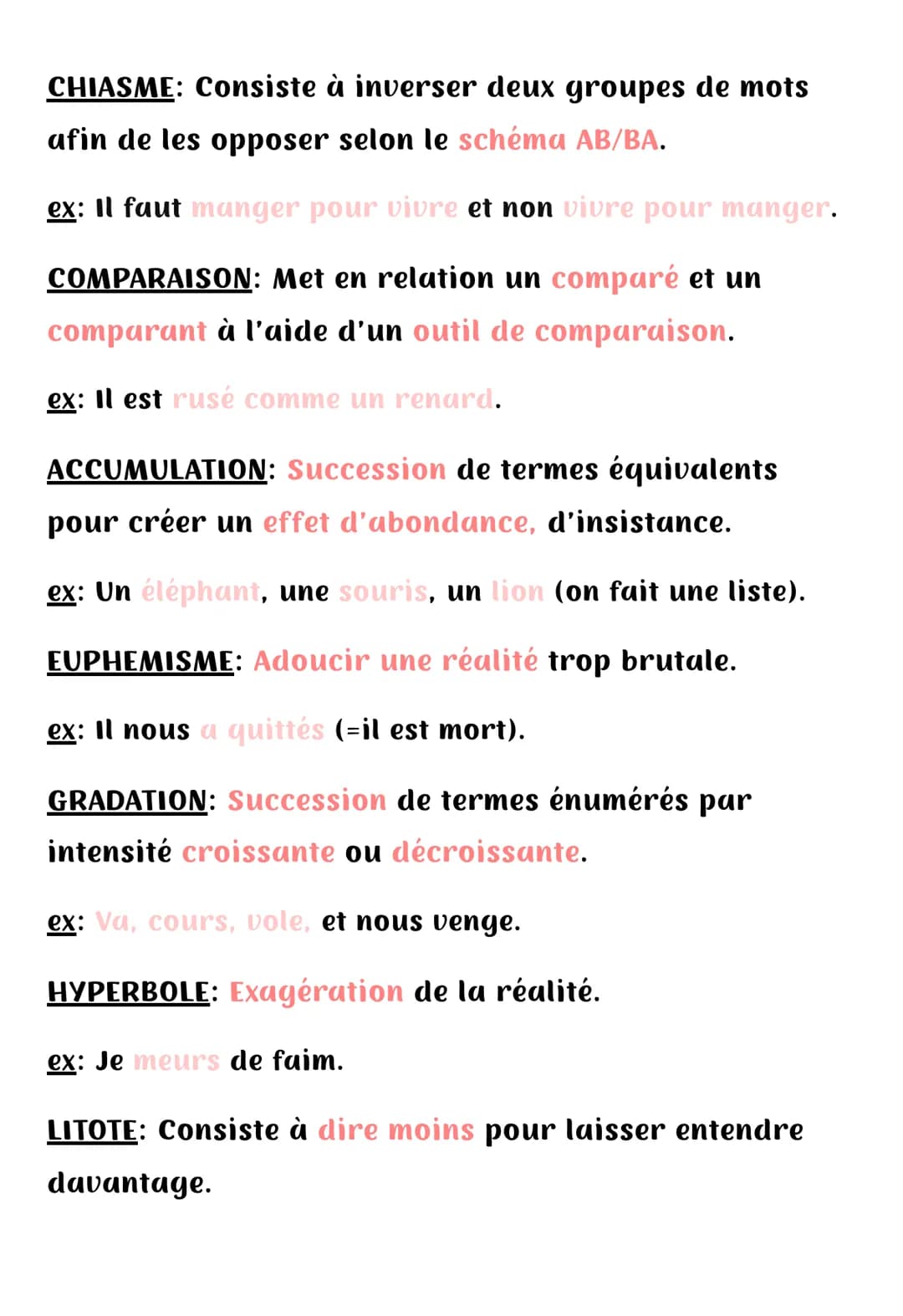 Les Figures de Style
@louloup_off
ALLEGORIE:
ex: La faucheuse (symbole de la mort).
ALLITERATION: Répétition d'un "son consonne".
ex: Qui di