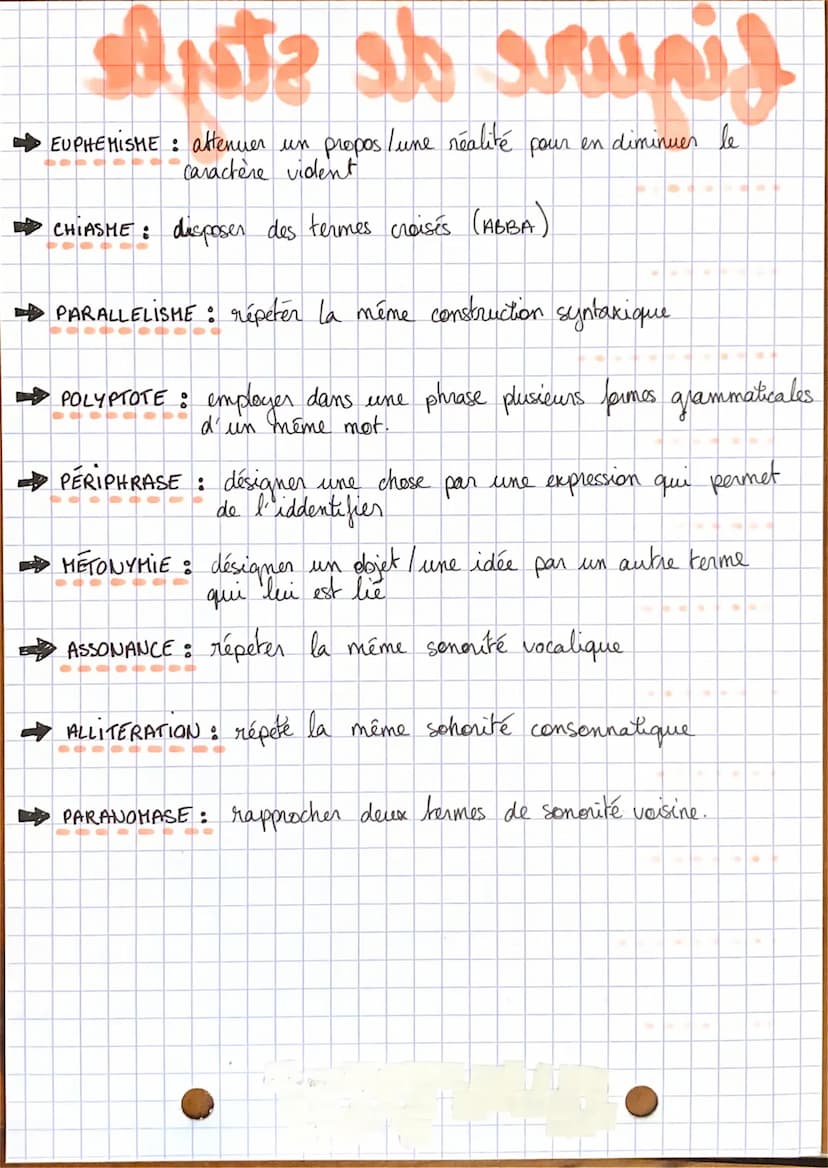 figure de style
COMPARAISON:
METAPHORE:
"1
e", "tel"
comme
comparer sans
610
outils de
➡PERSONNIFICATION : attribuer des caractéristiques hu