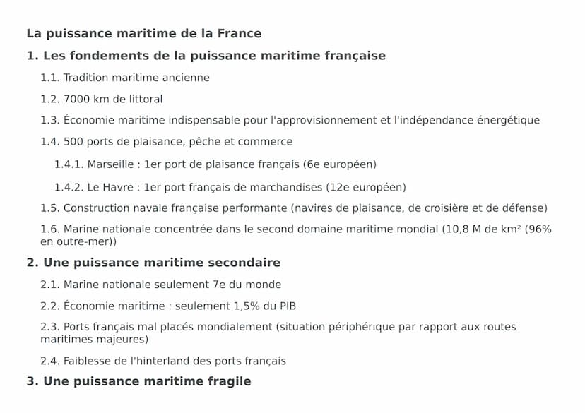 Les enjeux de la
présence française dans
les mers et les océans
Des enjeux économiques
Des enjeux géostratégiques
Des enjeux environnementau