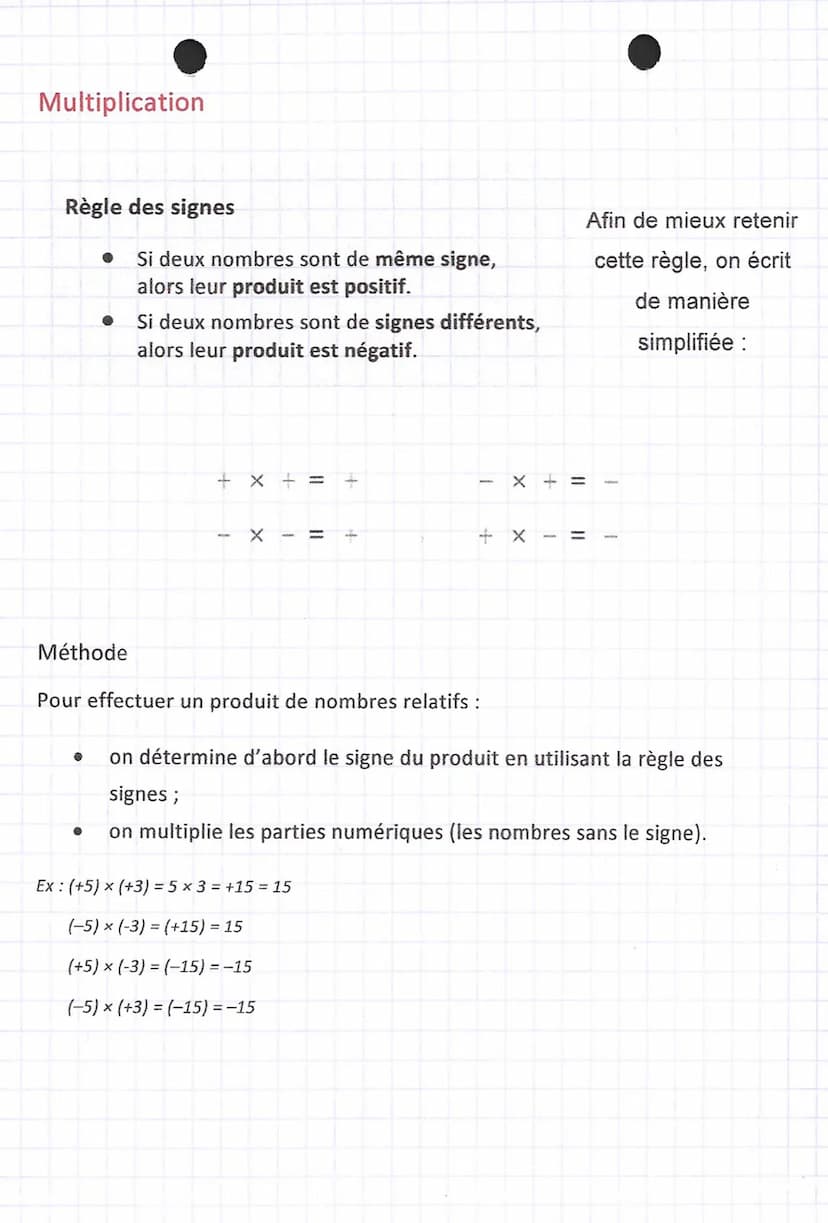 Addition
Pour effectuer l'addition de deux nombres relatifs, il faut répondre aux deux
questions suivantes :
Quel est le signe du résultat?
