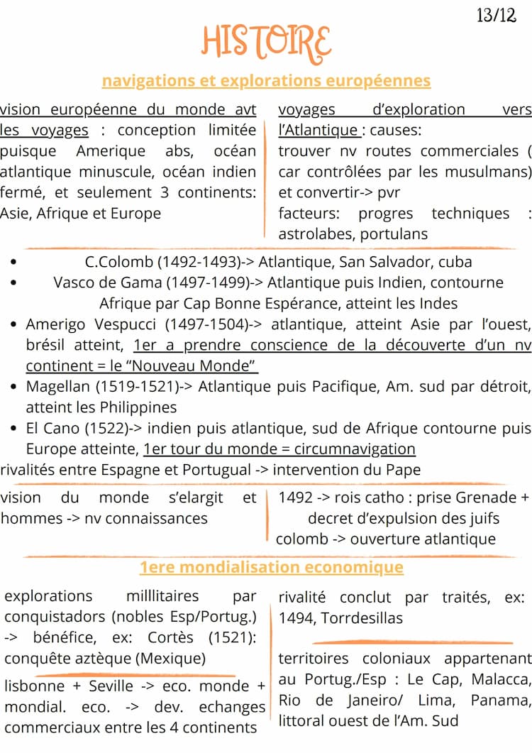 Know HISTOIRE ouverture atlantique et découverte d'un nouveau monde thumbnail