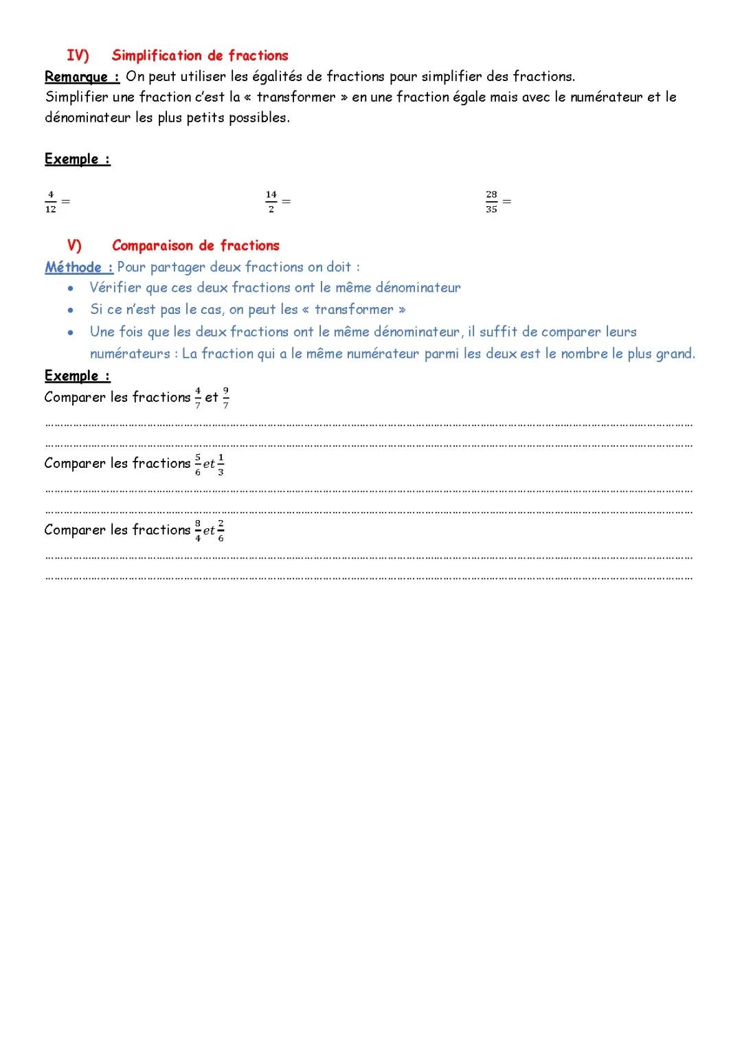 Simplification de fraction 