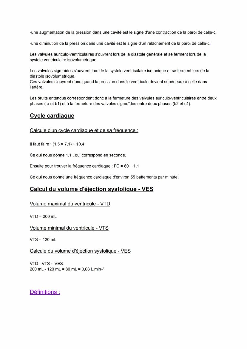 Schématisation du coeur
ww
N
Chapitre 4.2: Activité mécanique de la révolution
cardiaque
3-
Légende :
1 - veine cave supérieure
2- oreillett