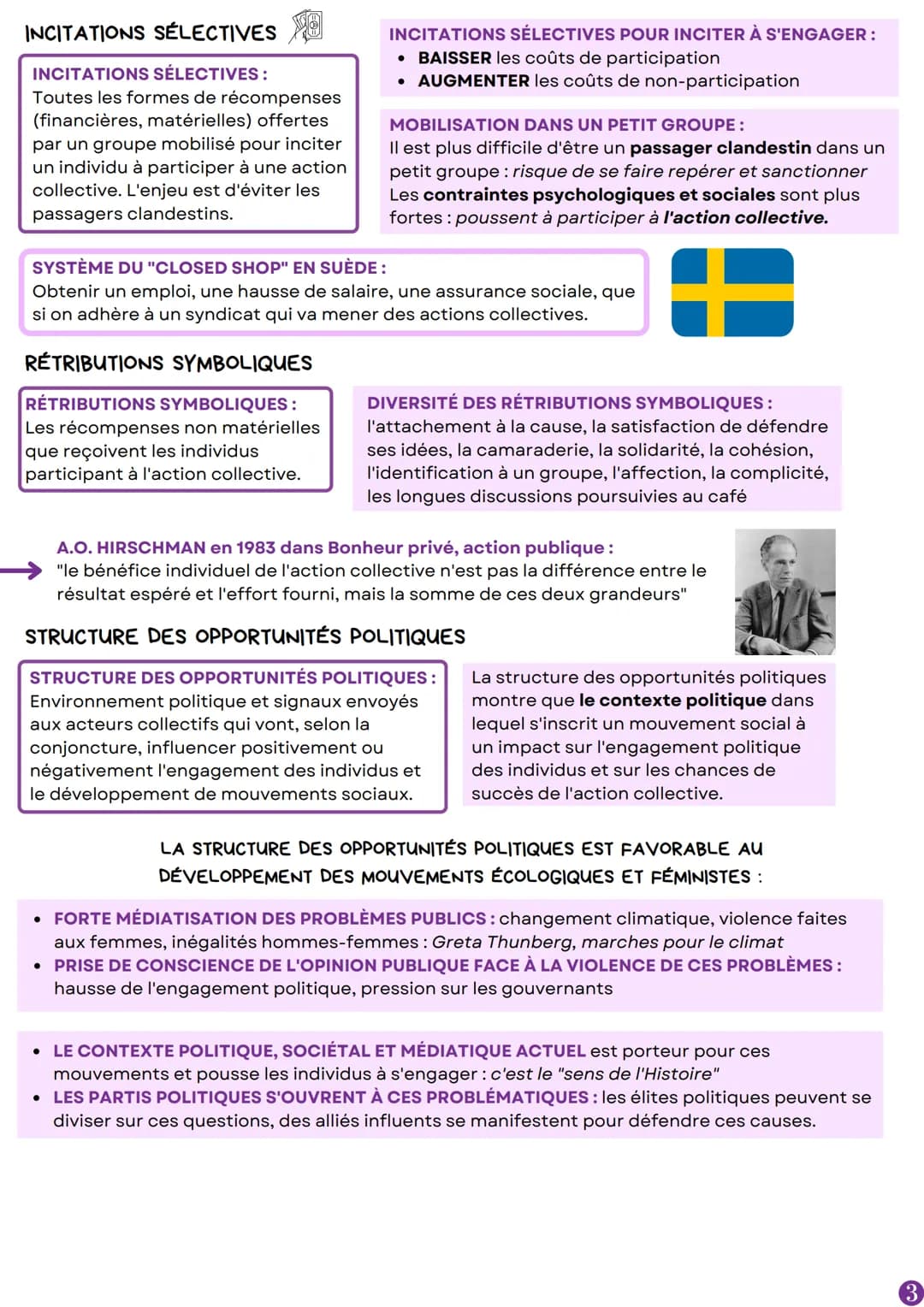 CHAPITRE 6
1: LES FORMES ET LES DETERMINANTS DE L'ENGAGEMENT POLITIQUE
A: Quelles sont les formes de l'engagement politique ?
ENGAGEMENT POL