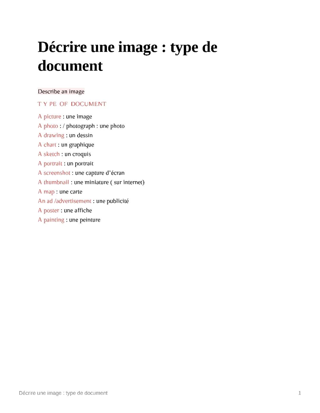 Comment Décrire et Analyser une Image: Exercices Faciles pour CM2