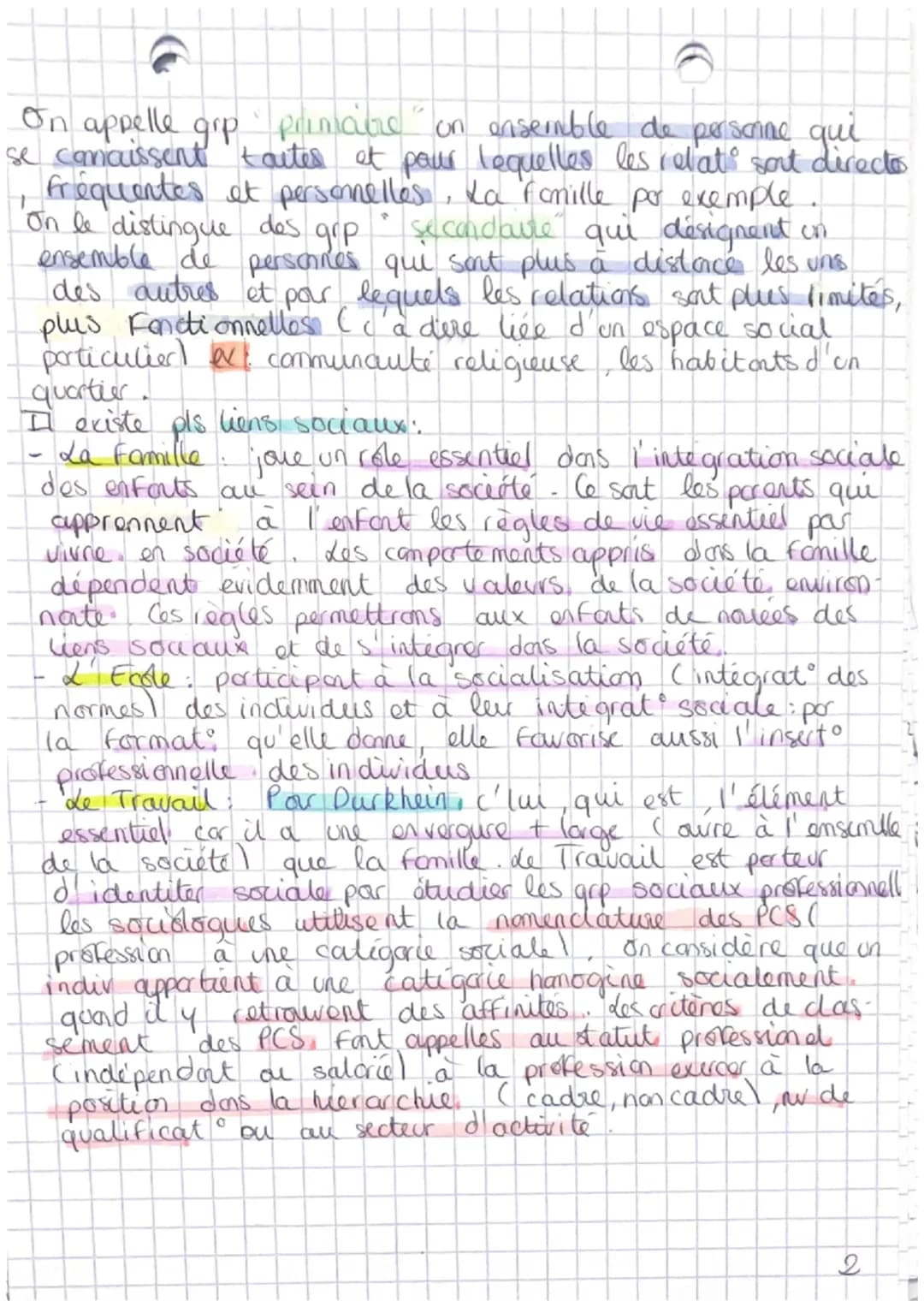 Chap S
D
SES
Soudlo gle
Comment se construisent et évdue les liens sociaux ?
unissent
Les liens sociaux désignent l'ensemble des relations q
