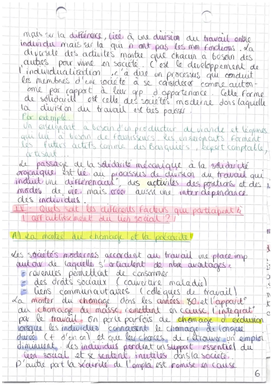 Chap S
D
SES
Soudlo gle
Comment se construisent et évdue les liens sociaux ?
unissent
Les liens sociaux désignent l'ensemble des relations q