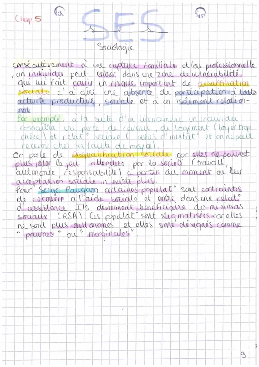 Chap S
D
SES
Soudlo gle
Comment se construisent et évdue les liens sociaux ?
unissent
Les liens sociaux désignent l'ensemble des relations q