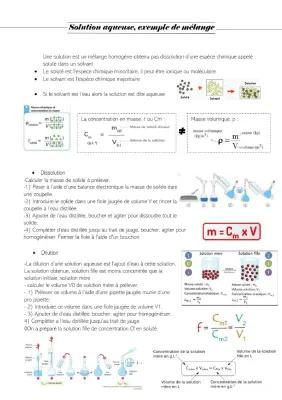 Know solution aqueuse et mélanges  thumbnail