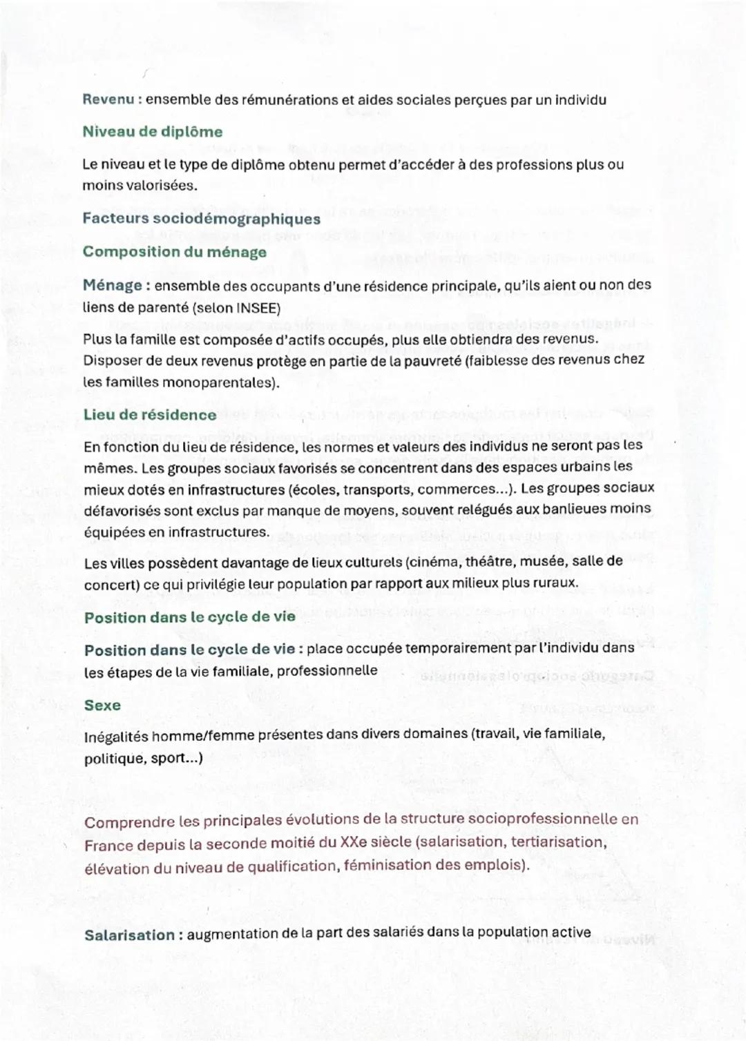 # Terminale                                                               Sciences Economiques et Sociales

# Chapitre 5 – Comment est struc