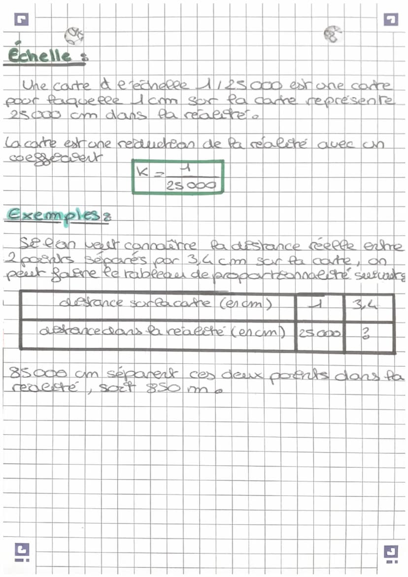Maths!
Agrandissement / réduction
Coefficient :
Agrandir & one gegare co an solide, c'est meil-
tepecer ses Panguears par un nombre k
tel qu